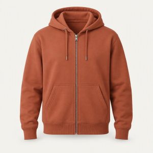 Zip Hoodie „Terracotta“