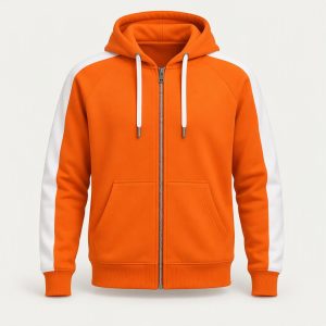 Zip Hoodie „Signal Orange“